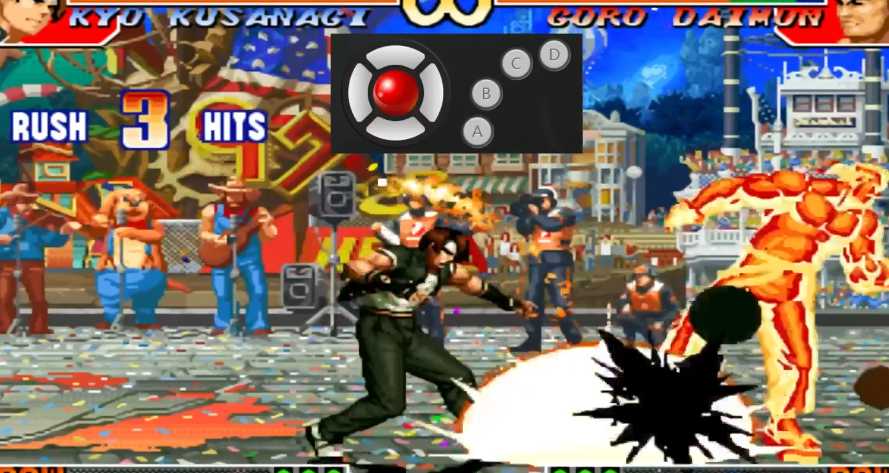 拳皇97草稚京怎么放地火