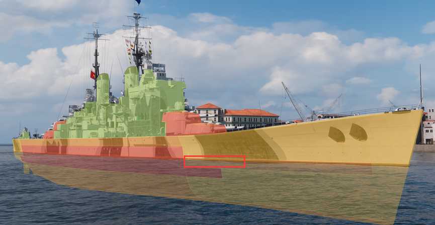 《战舰世界》抗压船的答案，耐修“宝剑”的顶点！学会骗炮，这片大海你说了算！