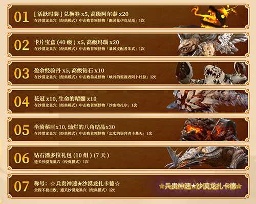 狂沙之怒!《龙之谷》怀旧服沙漠龙巢穴暴烈登场 狂沙之怒!《龙之谷》怀旧服沙漠龙巢穴暴烈登场