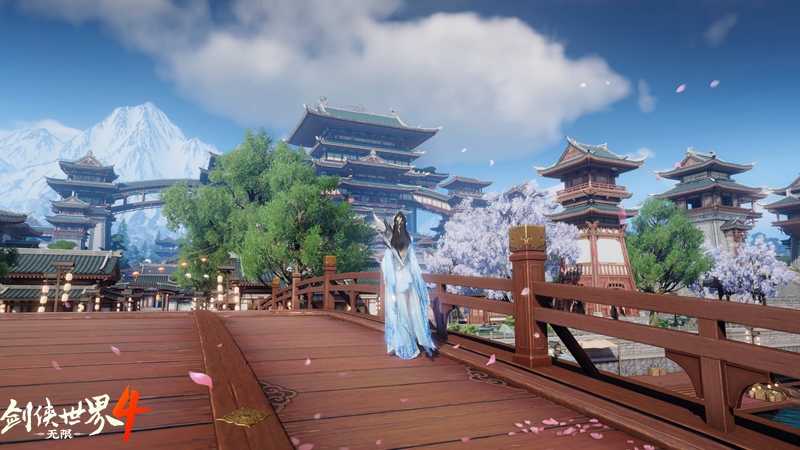 天光云影共徘徊！《剑侠世界4：无限》拟真江湖天气系统首曝