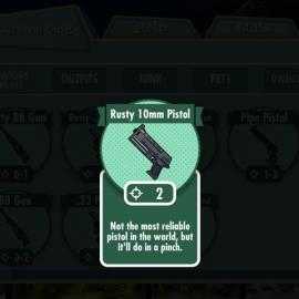 辐射避难所武器普通武器图鉴 辐射避难所武器普通武器图鉴