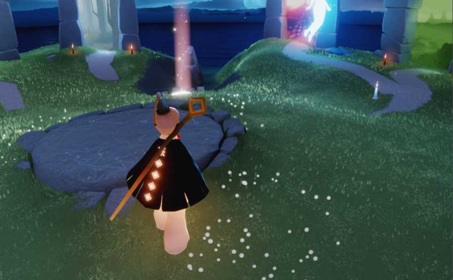 光遇怎么把烟花棒插身上 光遇怎么把烟花棒插身上