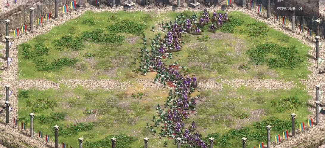 帝国时代2怎么强制攻击盟友