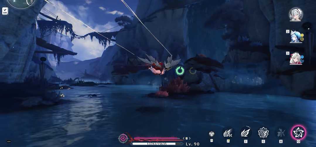 鸣潮翱翔在空中如何转向