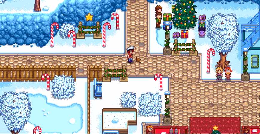 星露谷物语冬日星盛宴怎么开始