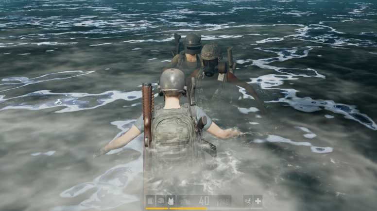 绝地求生怎么潜水和上浮