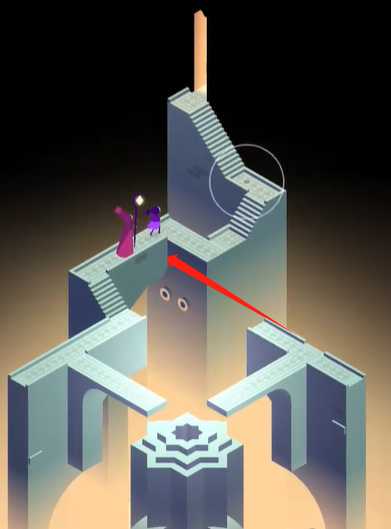 纪念碑谷3第5关怎么过