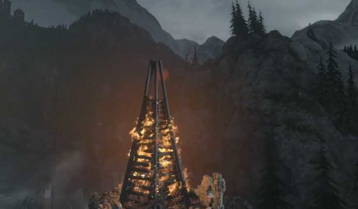 古墓丽影烽火台点火怎么过