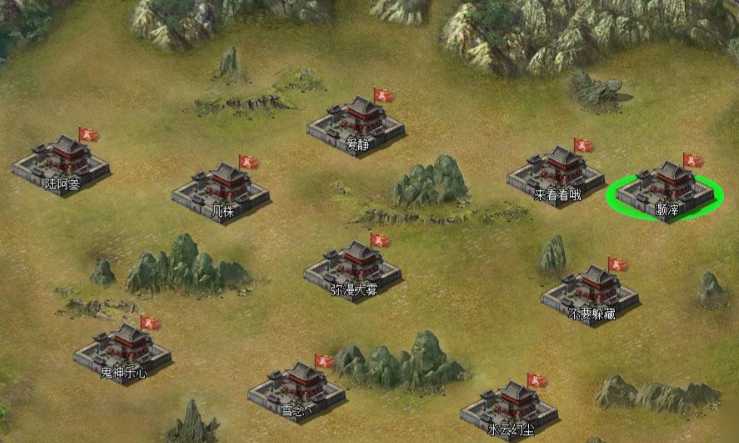 攻城掠地怎么弄封地