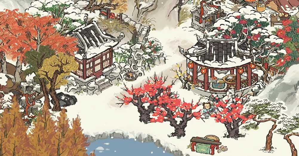 江南百景图白雪小镇怎么解锁