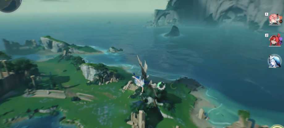 鸣潮翱翔在空中如何转向