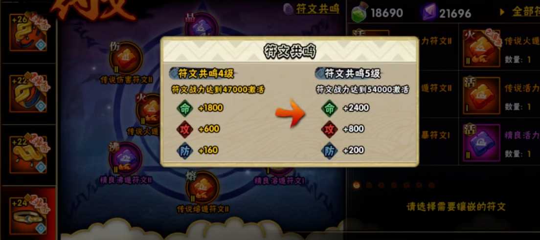 火影忍者饰品符文怎么开槽