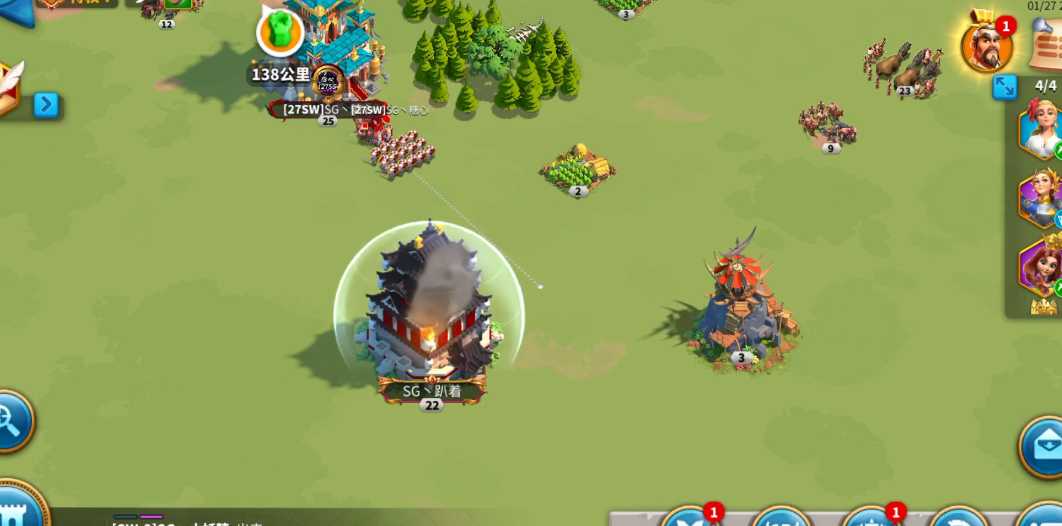 万国觉醒遇到自动开罩怎么打 万国觉醒遇到自动开罩怎么打