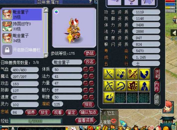 梦幻西游携带召唤兽需要带什么条件