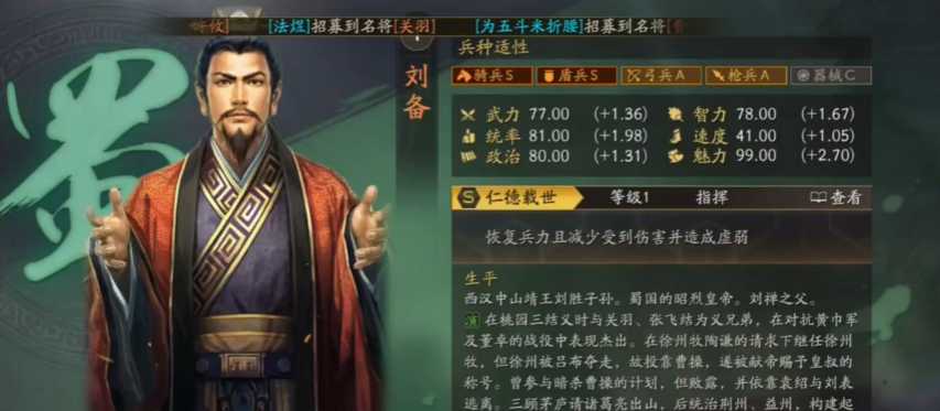 三国志战略版武将刘备如何搭配