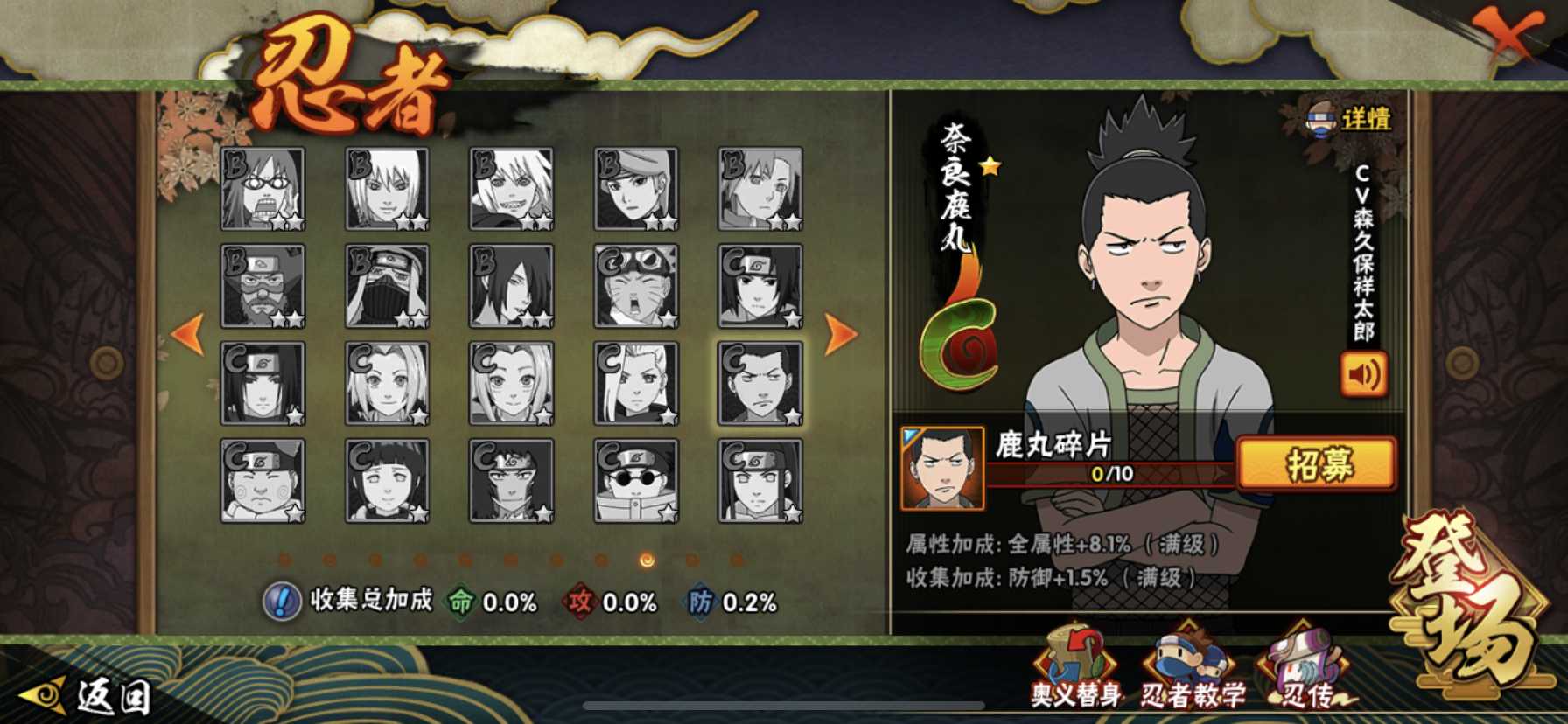 火影忍者手游哪个c忍强势 火影忍者手游哪个c忍强势