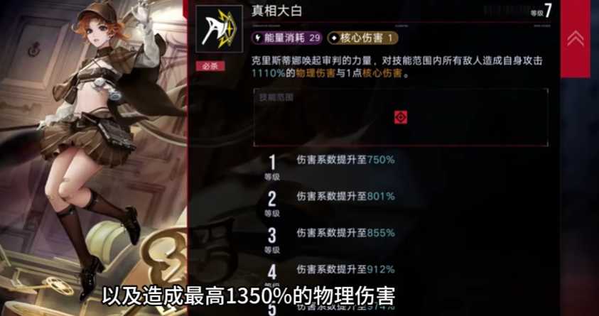 无期迷途克里斯蒂娜好用吗 无期迷途克里斯蒂娜好用吗