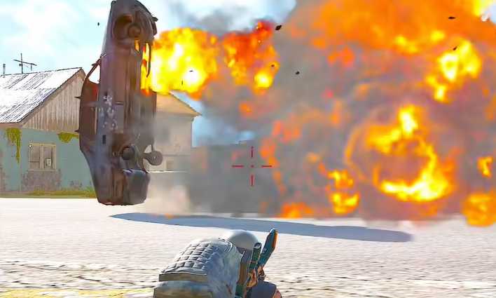 绝地求生如何打爆一辆载具