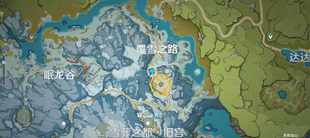 原神怎么登上雪山中间 原神怎么登上雪山中间