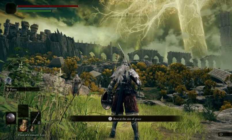 艾尔登法环新手村怎么出去