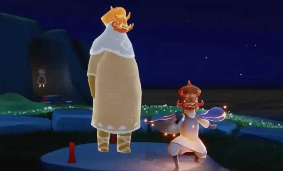 光遇螃蟹面具旅行先祖任务怎么做 光遇螃蟹面具旅行先祖任务怎么做