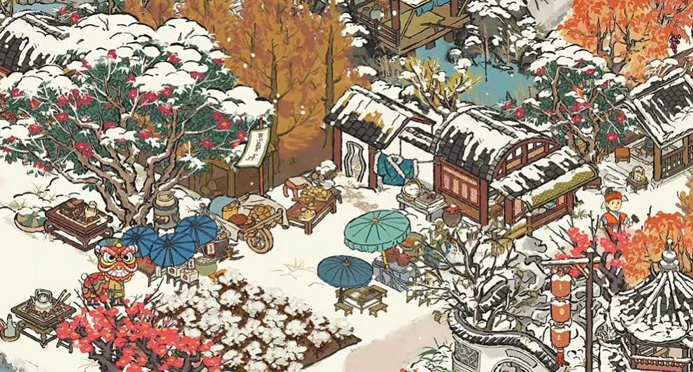 江南百景图白雪小镇怎么解锁