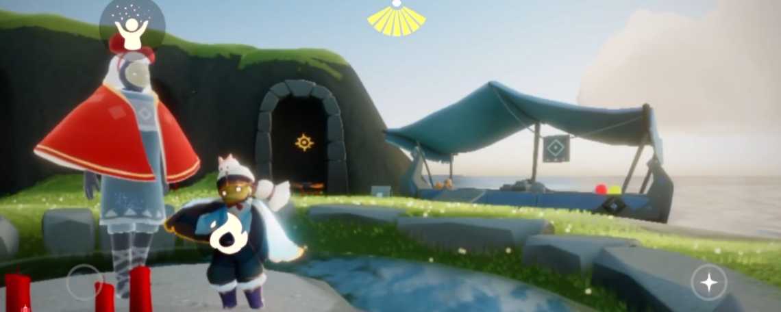 光遇黑蝴蝶结先祖怎么运