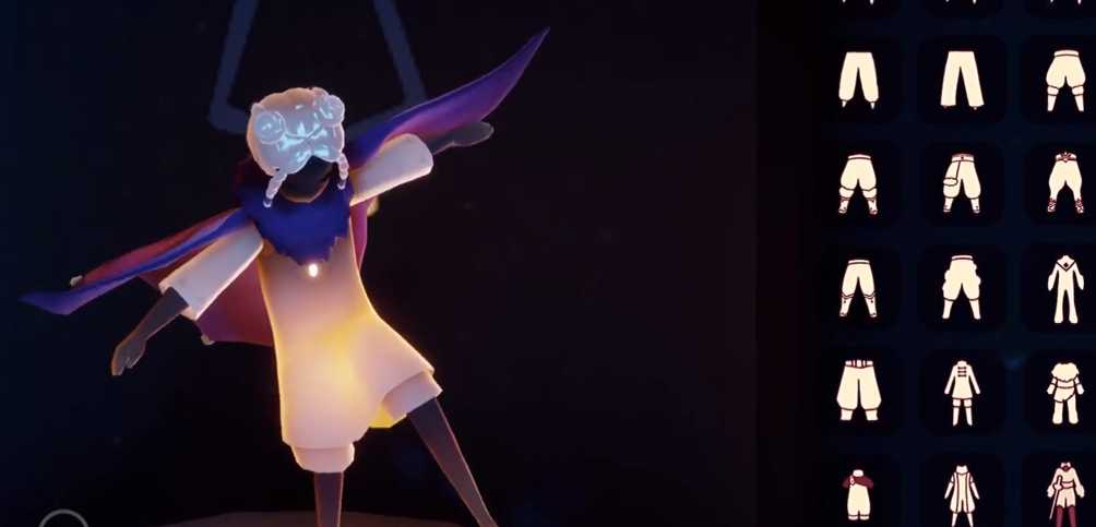 光遇紫斗篷怎么搭配 光遇紫斗篷怎么搭配