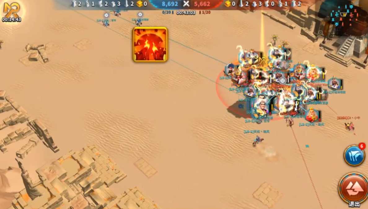 万国觉醒埃及之战如何安全撤退