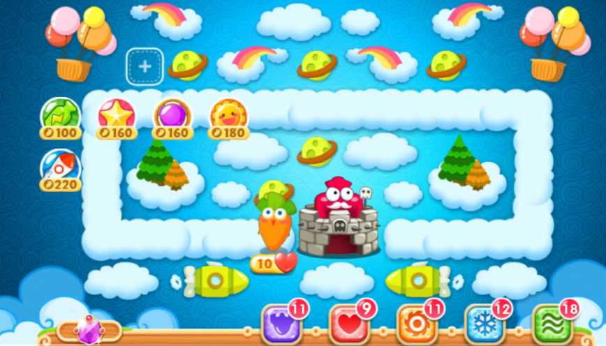 保卫萝卜2攻略55关怎么过