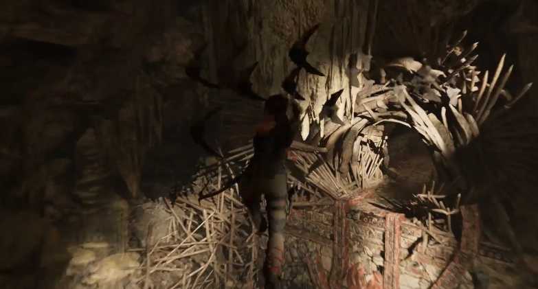 古墓丽影蜘蛛的试炼怎么荡