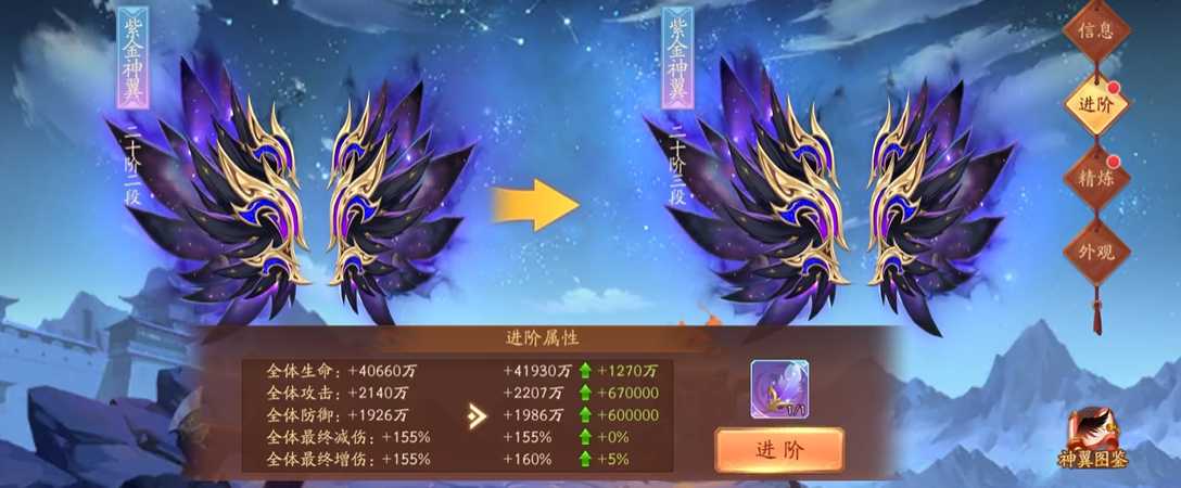 少年三国志2翅膀有哪些