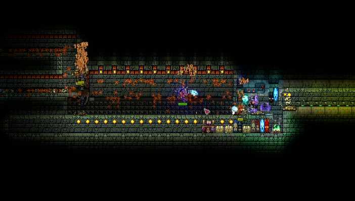 泰拉瑞亚怎么挂机刷东西