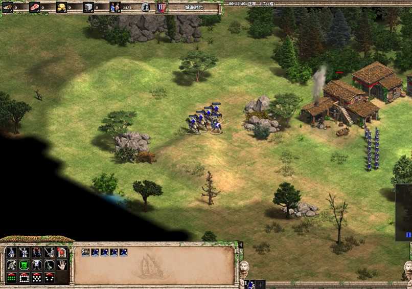 帝国时代2前朝旧梦怎么打