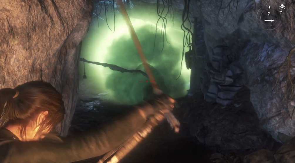 古墓丽影崛起怎么杀熊