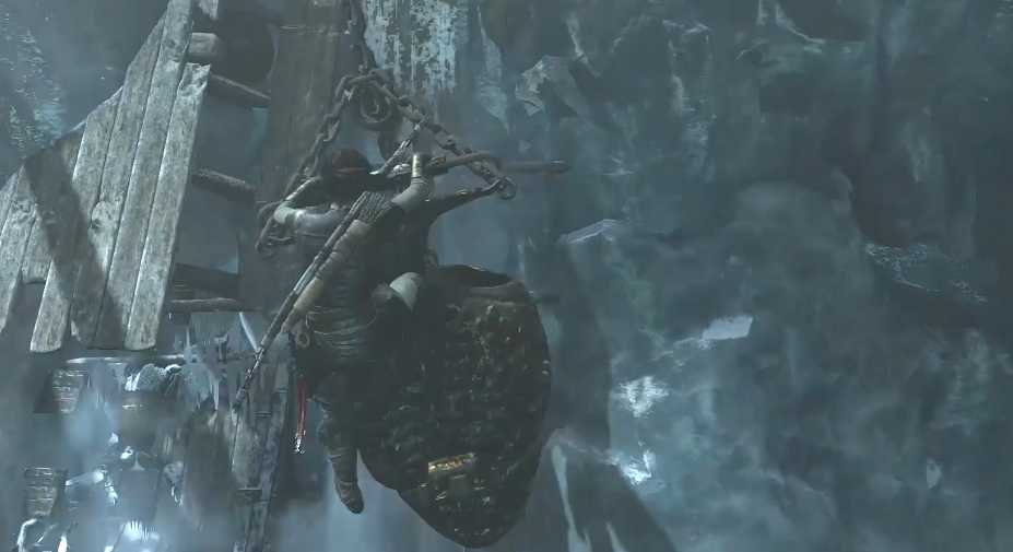 古墓丽影崛起主线冰船怎么过