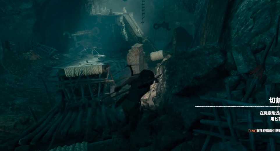 古墓丽影暗影怎么爬到金字塔顶端