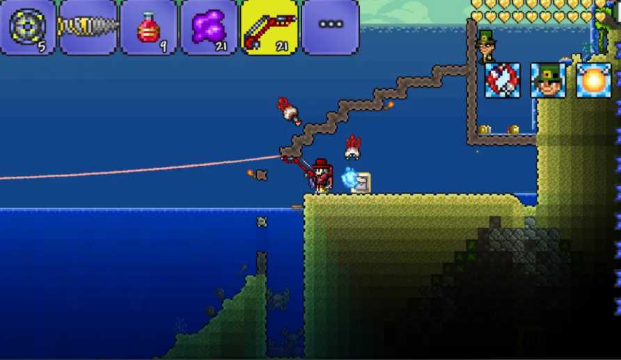 泰拉瑞亚钓鱼竿哪个好 泰拉瑞亚钓鱼竿哪个好