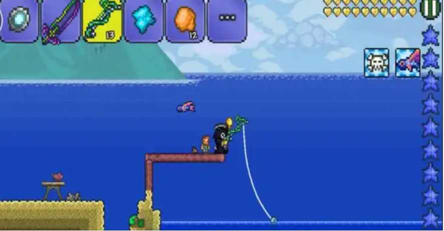 泰拉瑞亚钓鱼竿哪个好 泰拉瑞亚钓鱼竿哪个好