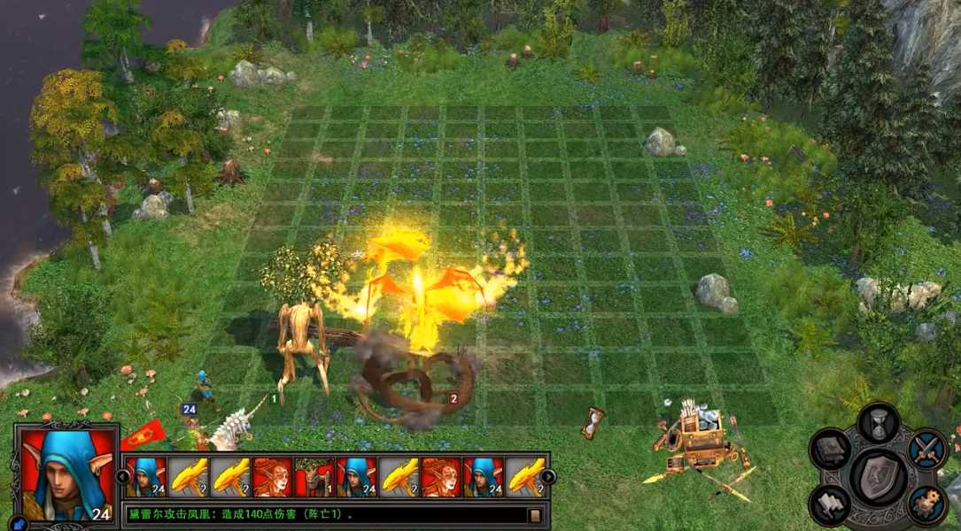 英雄无敌5如何打凤凰