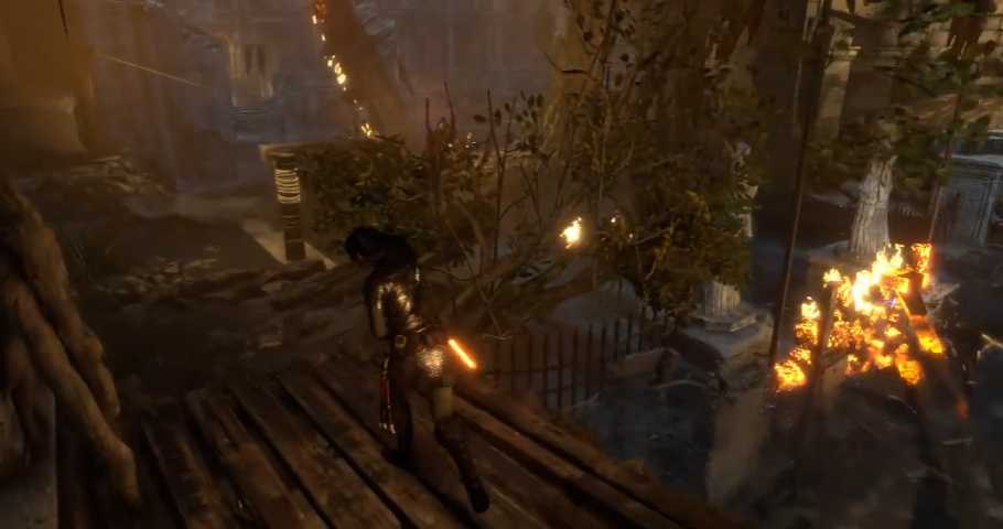 古墓丽影崛起木头栅栏怎么过