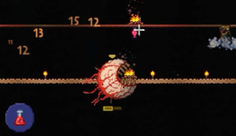 泰拉瑞亚打眼球需要什么装备