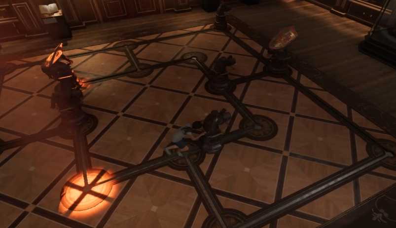 古墓丽影11棋盘怎么玩