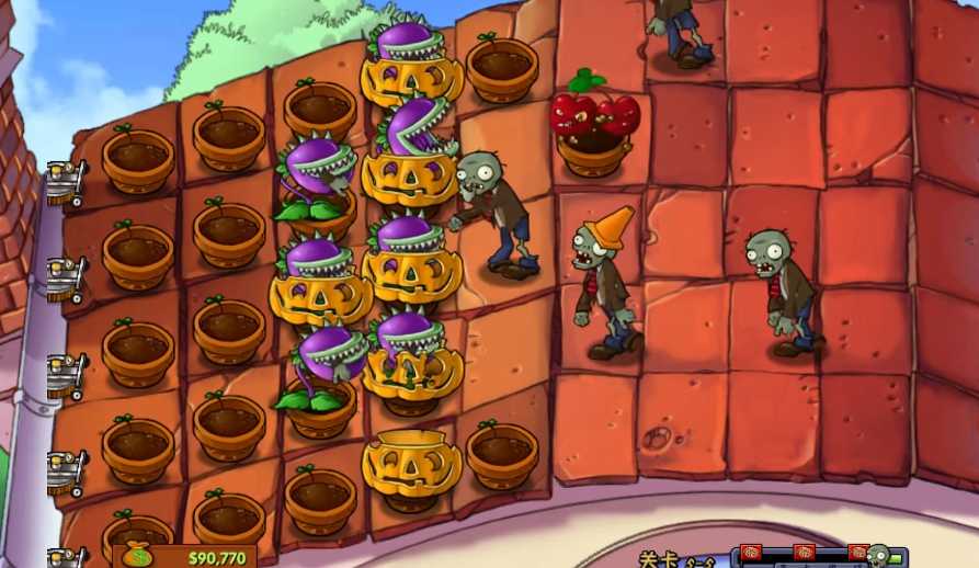 植物大战僵尸5-5怎么过