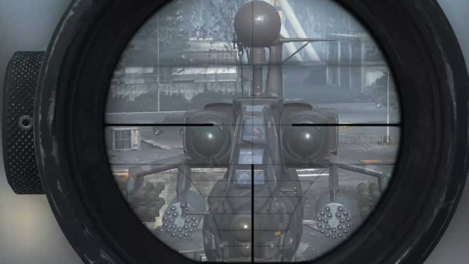 使命召唤4狙击扎卡耶夫怎么瞄