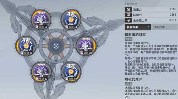 深空之眼冰队怎么搭配