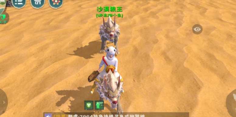 创造与魔法沙漠狼王在哪里 创造与魔法沙漠狼王在哪里