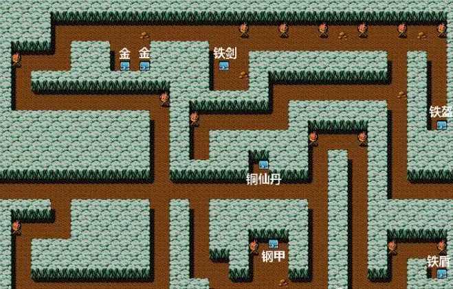 吞食天地2汉景帝迷宫怎么走