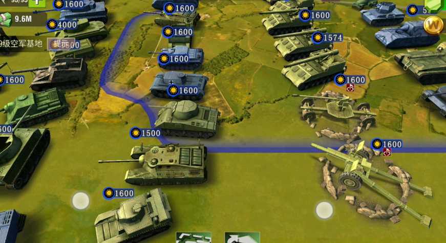 二战风云4级炮塔怎么打