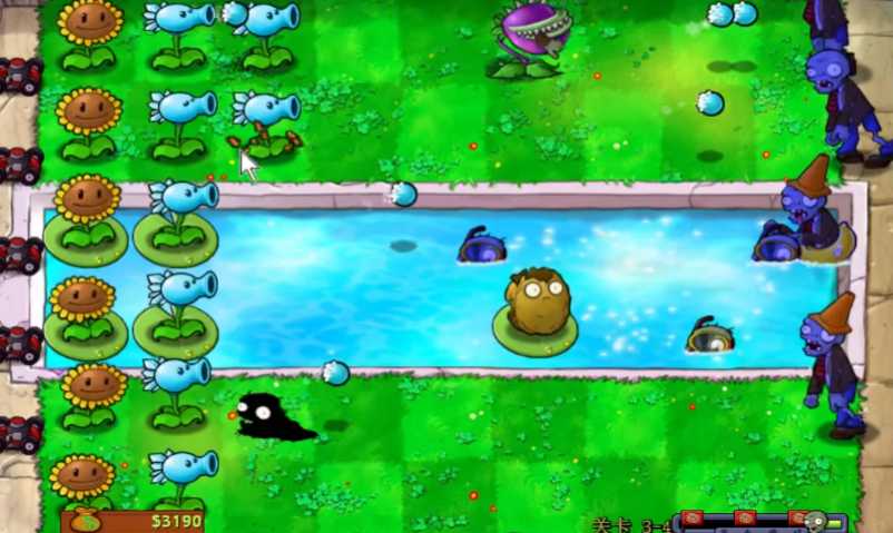 植物大战僵尸3-4怎么过